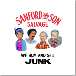 sanford and son salvage Posters and Art